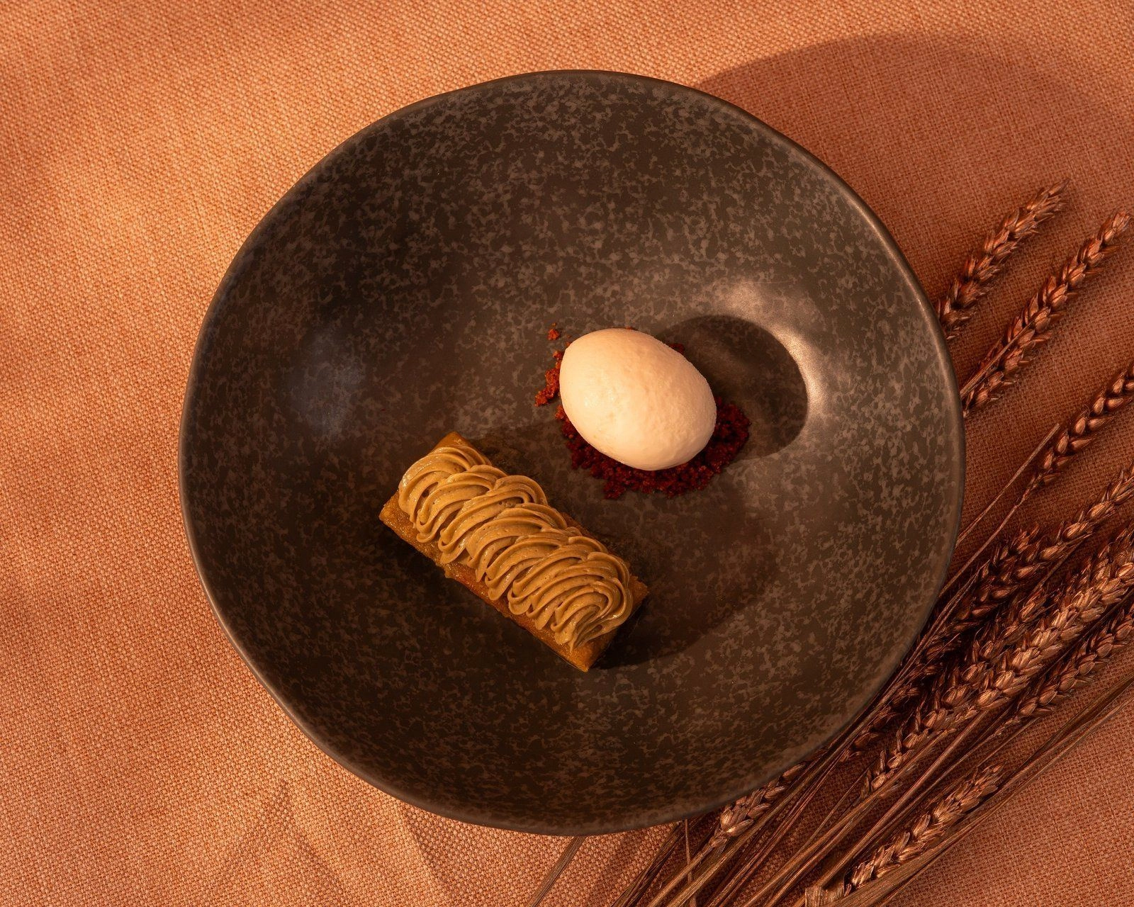 Desserts at at Minoa Resaurant Malta